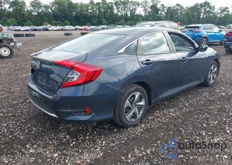 2021 Honda Civic Lx z USA, uszkodzony, nr VIN 2HGFC2F6XMH549118